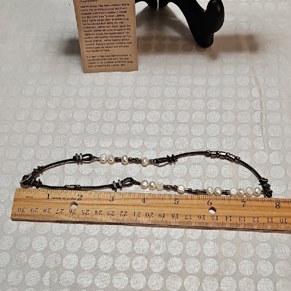 Silpada Pearl and Silver Necklace - Picture 5 of 8